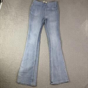 WE THE FREE PEOPLE CURVY Stretch PULL-ON Boot Cut Jeans  sz 27x32